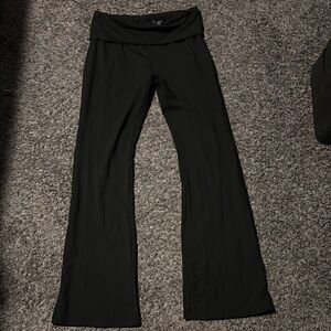 Women's Black Flared Pants